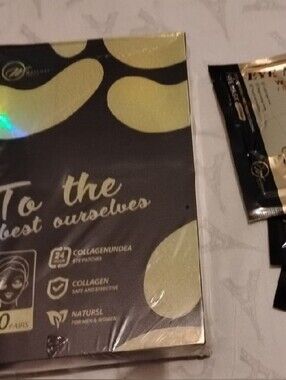 Under Eye Mask Patches by To The Best Ourselves Soothing Collagen 30 Pairs NIB